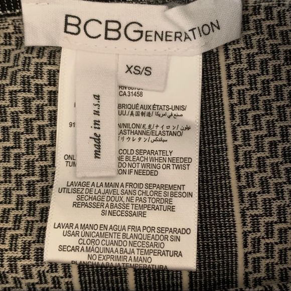 BCBGeneration Geo knit pull on skirt 8094 - Picture 8 of 8